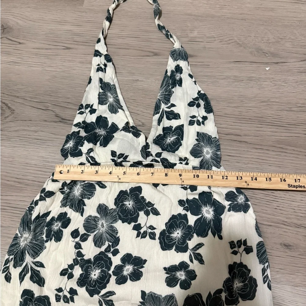 Abercrombie & Fitch Floral Maxi Dress XS Halter Boho Summer
